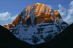 Posvátná hora Mount Kailash v Tibetu