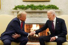 Donald Trump a Joe Biden