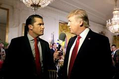Pete Hegseth, Donald Trump