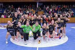 Házenkářky Lázní Kynžvart v Evropském poháru