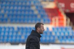 fotbal, Fortuna:Liga 2021/2022, Baník Ostrava - Slovácko, trenér Ondřej Smetana