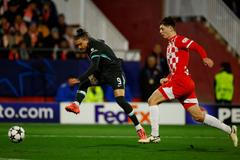 Darwin Nuňez a Ladislav Krejčí, Girona - Liverpool, Liga mistrů