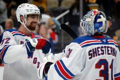 NHL: New York Rangers at Pittsburgh Penguins