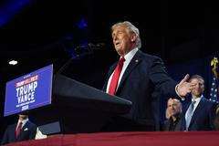 Donald Trump, volby, vítězný projev