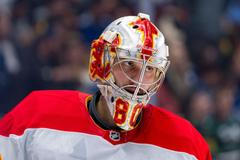 NHL: Calgary Flames at Vancouver Canucks