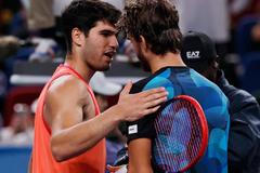 Tomáš Macháč - Carlos Alcaraz, Šanghaj 2024