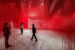 Chiharu Shiota, Kunsthalle, výstava, 2024