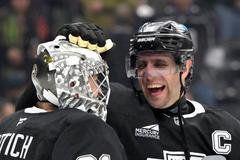 David Rittich a Anže Kopitar, Los Angeles Kings