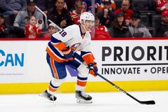 New York Islanders Pierre Engvall