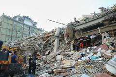 Myanmar Barma zemětřesení Mandalaj