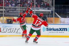 NHL: Stadium Series-New York Rangers at New Jersey Devils