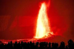 Kilauea, sopka, výbuch, Havaj, USA