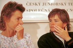 Helena Suková a Hana Mandlíková