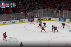 Sestřih finále Turnaje čtyř zemí mezi Kanadou a USA