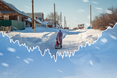 Zima na Ukrajine - Ikona, poutak