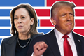 grafika - Harris vs. Trump