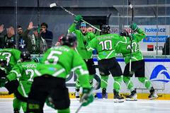 Radost hokejistů Mladé Boleslavi