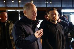 Volodymyr Zelenskyj, Olaf Scholz