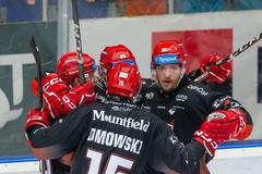 Radost hokejistů Hradce Králové