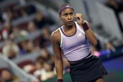 Coco Gauffová ve finále turnaje v Pekingu 2024