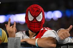 Argentinský fanoušek před zápase kvalifikace MS s Brazílií