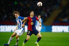 LaLiga - FC Barcelona v Espanyol Alex Král fotbal