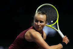 Sestřih utkání Krejčíková - Šwiateková na Turnaji mistryň 2024