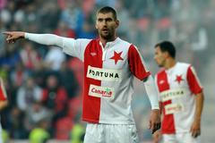 Martin Juhar v dresu Slavie Praha