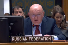 Proslov stálého zástupce Ruska při OSN Vasilije Něbenzji