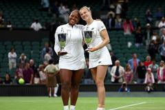 Taylor Townsendová a Kateřina Siniaková, Wimbledon 2024