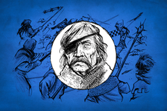 grafika - Husité u Sudoměře