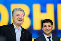 zelenský porošenko