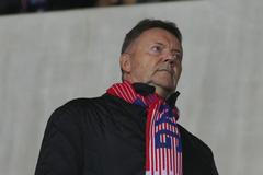 Roman Berbr na utkání kvalifikace ME 2020 Česko - Anglie