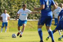 fotbal, exhibice, Psáry, vicemistři Evropy 1996, Karel Poborský