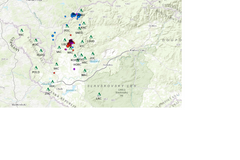 Mapa epicenter Chebsko