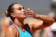 Aryna Sabalenková na French Open 2025