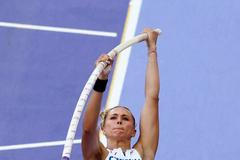 Česká tyčkařka Amálie Švábíková na OH 2024 v Paříži