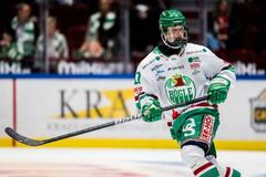 Vladimír Dravecký mladší v dresu Rögle