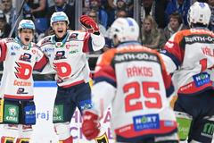 Radost hokejistů Pardubic