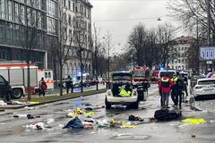 Mnichov policie neštěstí útok auto