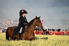 Waterloo, bitva, rekonstrukce, Belgie