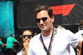 Roger Federer během Velké ceny Miami F1 v roce 2023