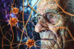 člověk mozek oko demence