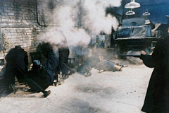 Valentýnský masakr 1929, Na snímku je rekonstrukce masakru z filmu Rogera Cormana z roku 1967