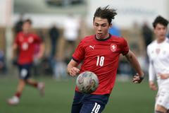 Louis Buffon v dresu české reprezentace do 18 let