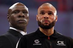 Chris Eubank senior a Chris Eubank junior