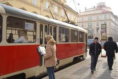 Hellichova, zastávka, tramvaj, Karmelitská ulice, Pražské Jezulátko