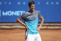 Vít Kopřiva na challengeru v Praze 2019