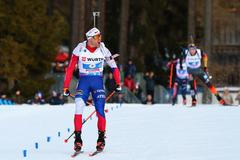 MS v biatlonu 2025, smíšená štafeta: Michal Krčmář