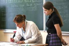 Ukrajina, Donbas, škola